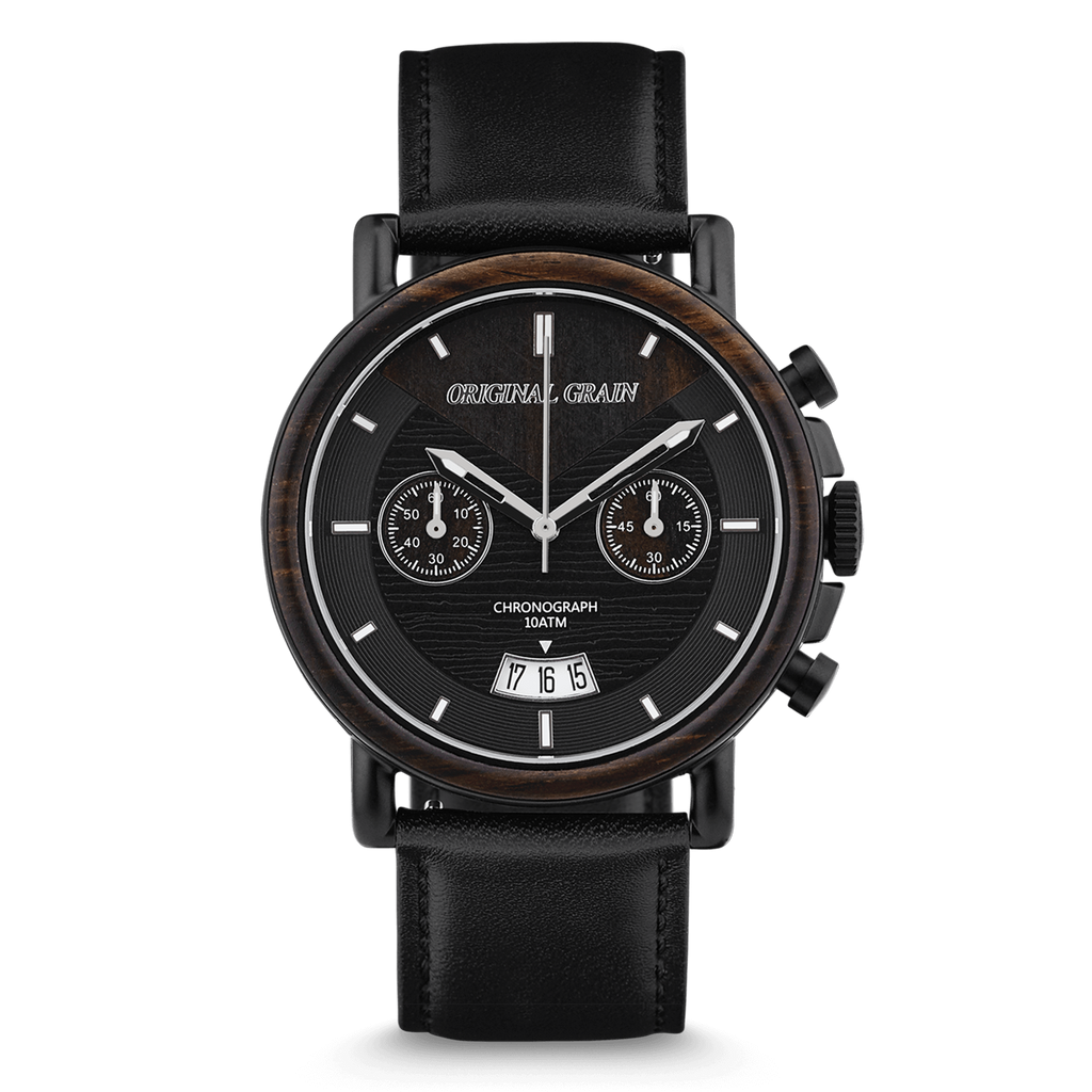 Chrono Ebony / Black Leather