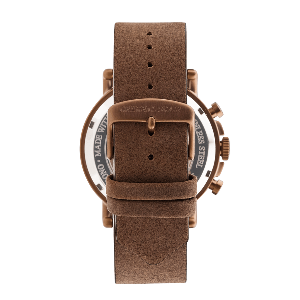 Chrono Whiskey / Espresso Leather