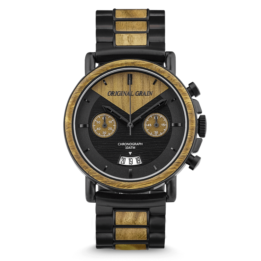 Chrono Verawood / Black Steel